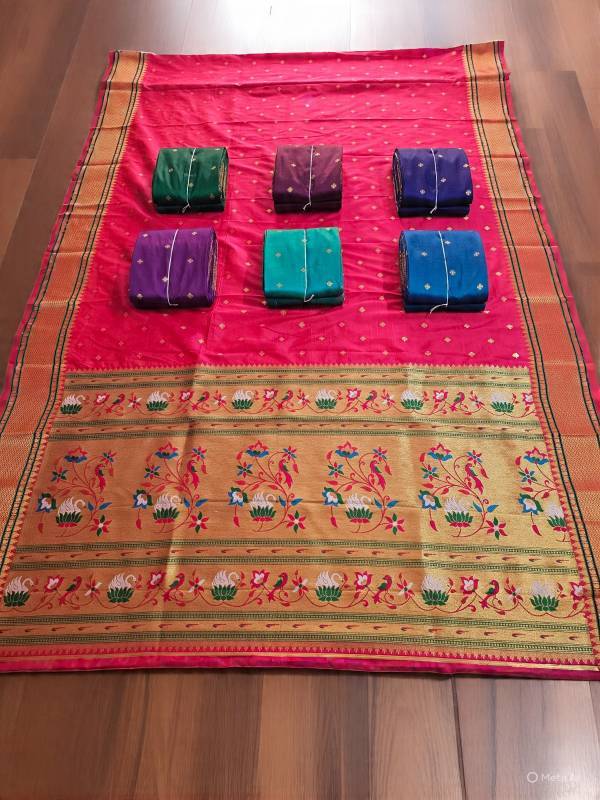 Paithani Silk Saree (Bridal)