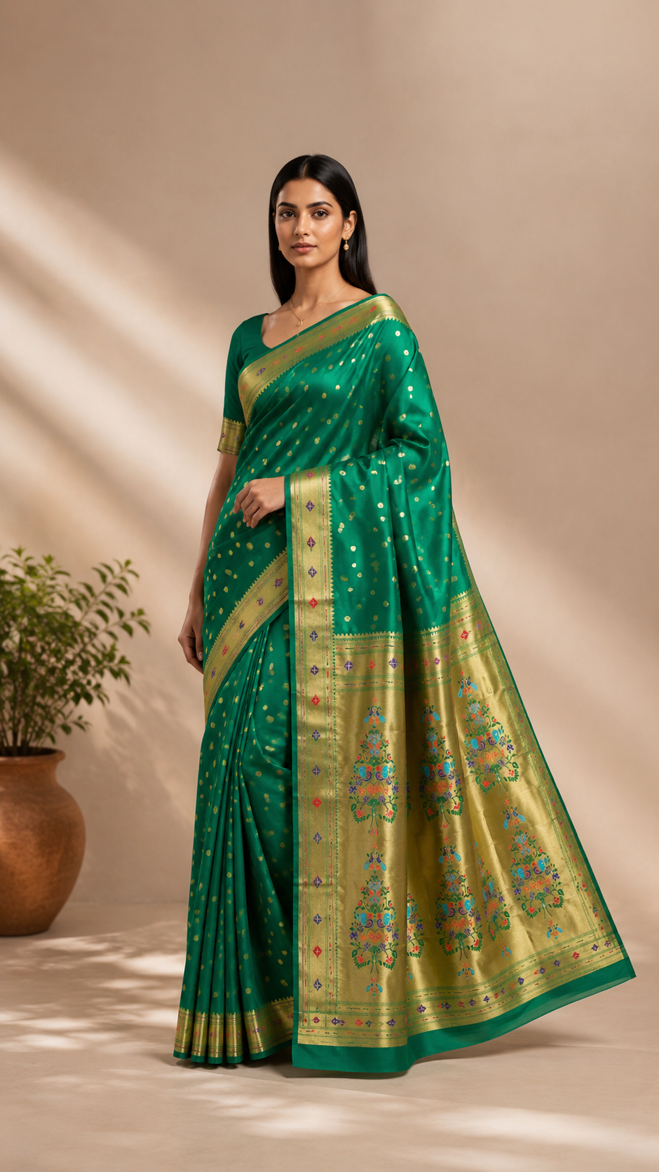 Paithani Green